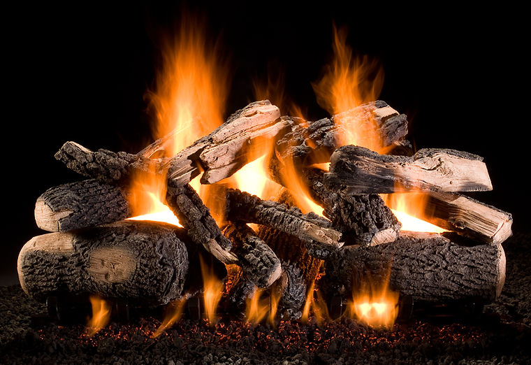 Hargrove Kodiak Char Double Stack 24" Vented Gas Log Set - Image 3