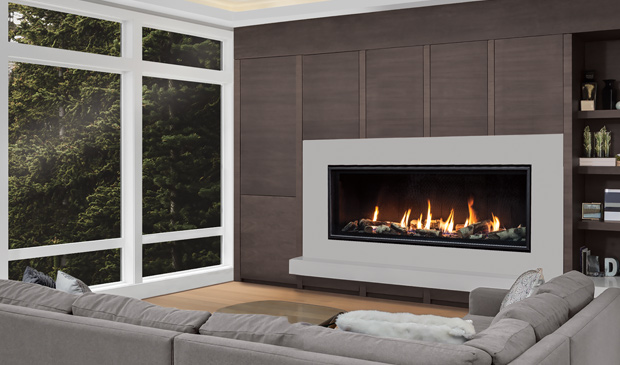 Enviro C60 Tall Linear Gas Fireplace - Image 4