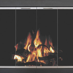 Stoll Urban Collection Belmont Flat Frame Fireplace Door