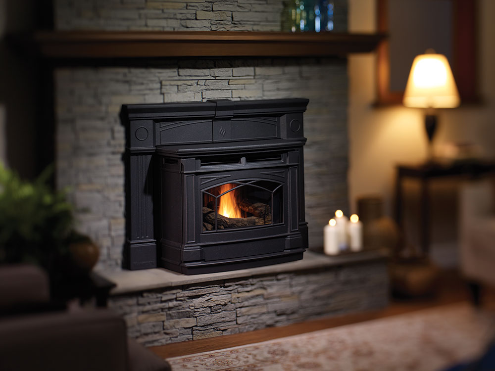 Hampton GCi60 Cast Iron Pellet Stove Insert - Image 2