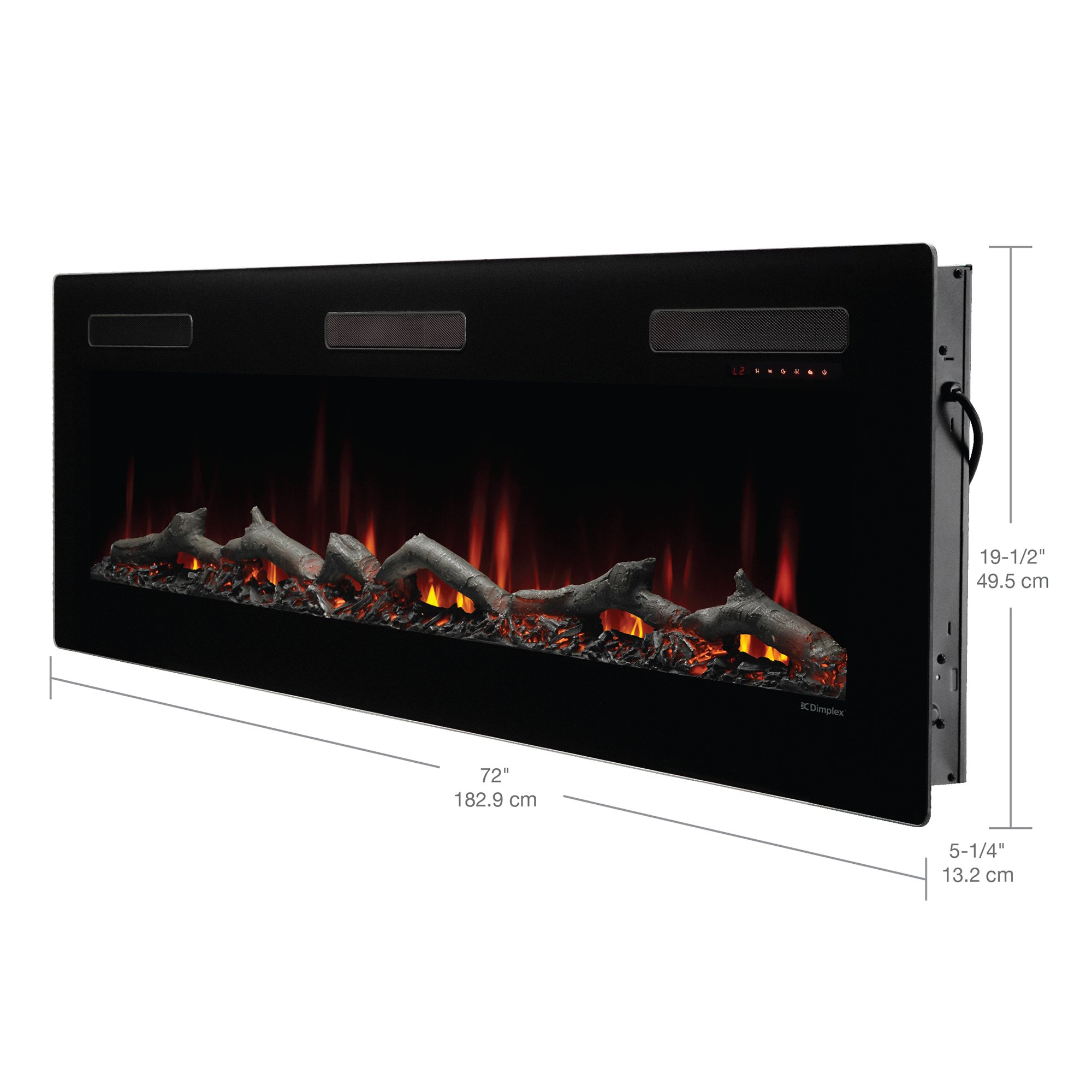 Dimplex Sierra 72" Linear Electric Fireplace - Image 2
