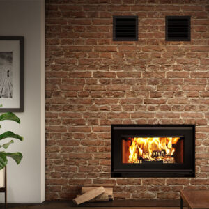Valcourt Mundo II FP12R Wood Fireplace