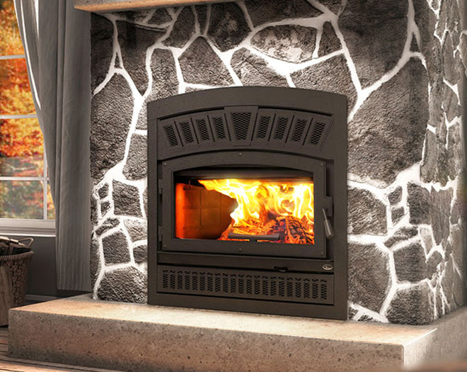 Valcourt Lafayette II Wood Fireplace