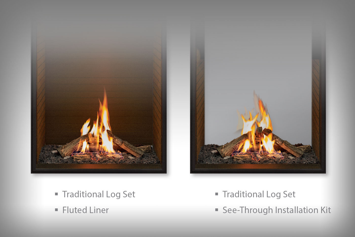 Urbana Luxury Fireplaces U33 Tall Gas Fireplace - Image 5